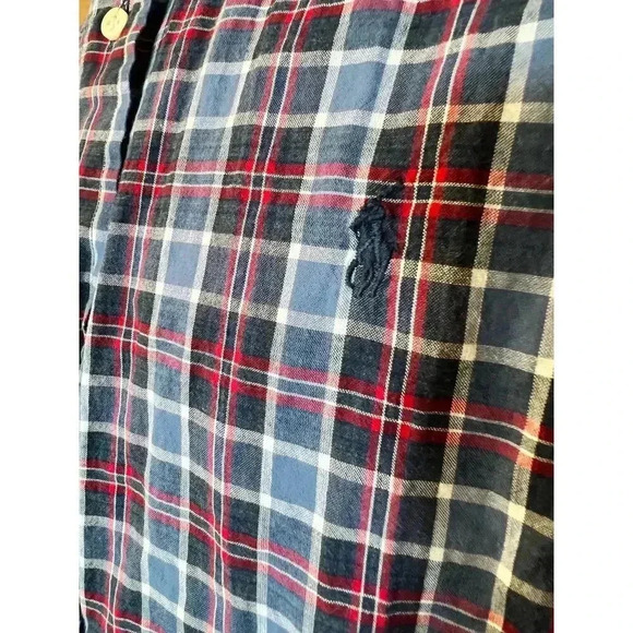 RALPH LAUREN CLASSIC FIT SHORT SLEEVE MENS BUTTON UP SIZE XL - Picture 5 of 6